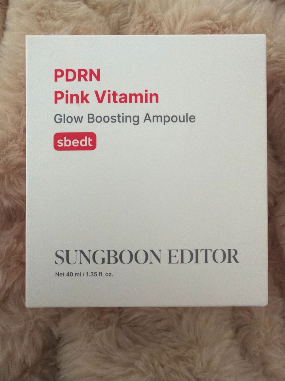 PDRN Pink Vitamin Glow Boosting Ampoule
